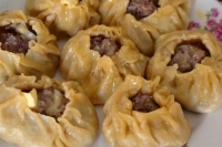 Бурятские буузы с тройным мясом