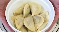 Домашние вареники с ливером