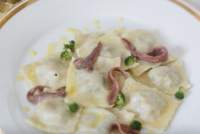 Равиоли с брокколи и анчоусами