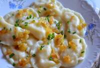 Вареники с картошкой и твердым сыром