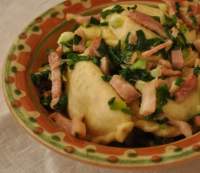 Вареники с картошкой и творогом