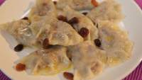 Деликатесные вареники с сухофруктами и орехами