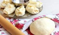Заварное тесто для мантов без яиц